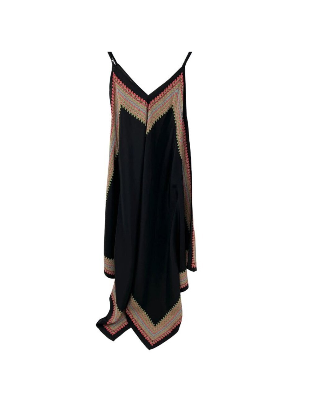 Vanessa Virginia Pure Silk Boho Handkerchief Dress
